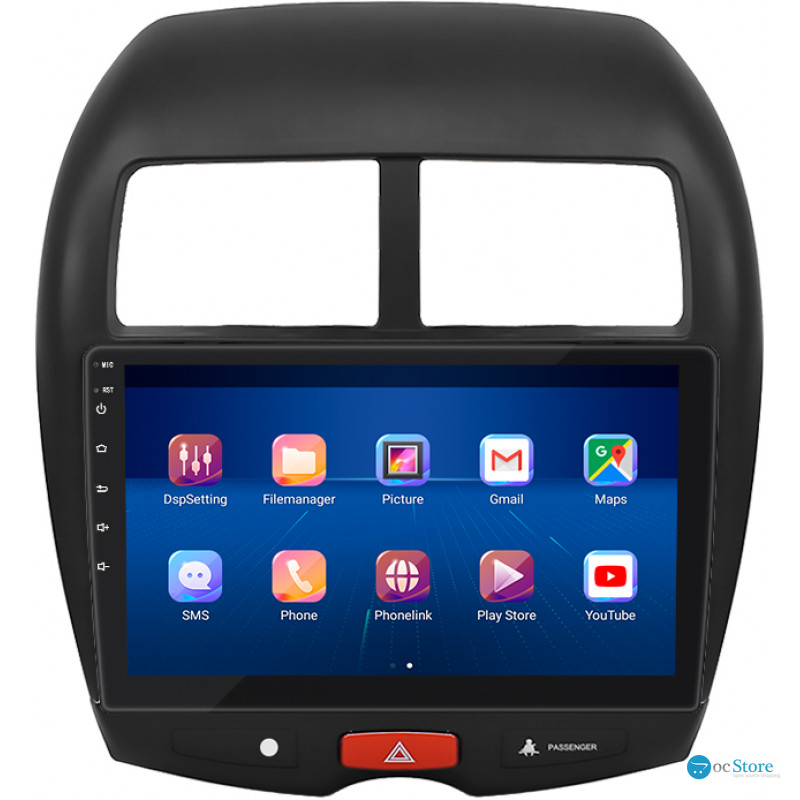 Штатная магнитола Lesko для Citroen C4 Aircross  2012-2017 экран 10" 2/32Gb 4G Wi-Fi GPS Top