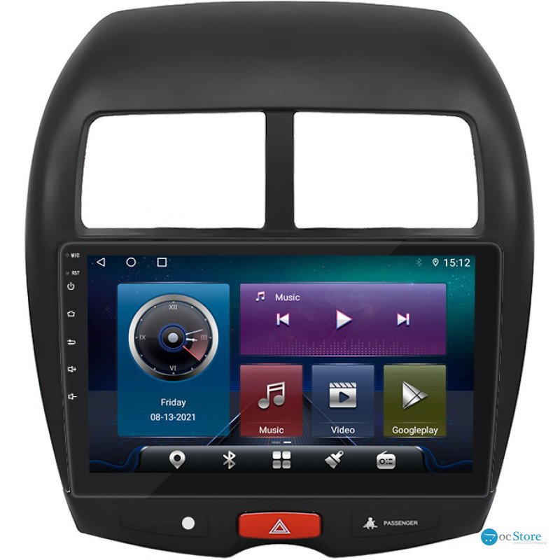 Штатная магнитола Lesko для Citroen C4 Aircross  2012-2017 экран 10" 4/32Gb 4G Wi-Fi GPS Top