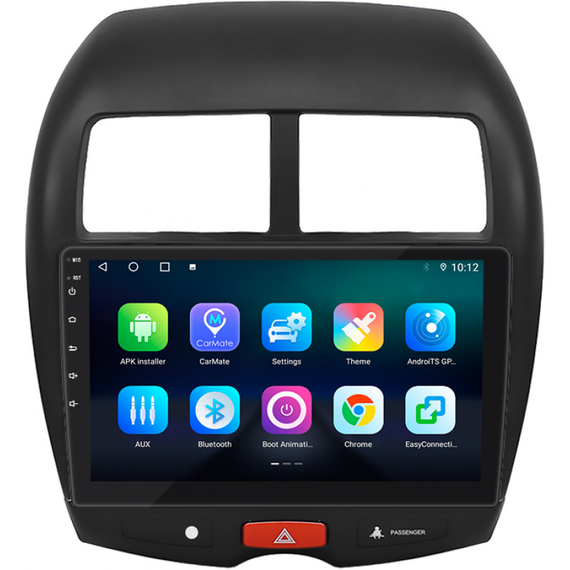 Штатная магнитола Lesko для Citroen C4 Aircross  2012-2017 экран 10" 4/32Gb 4G Wi-Fi GPS Top