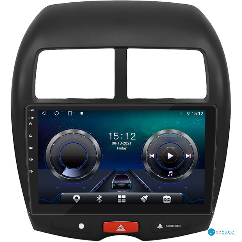 Штатная магнитола Lesko для Citroen C4 Aircross  2012-2017 экран 10" 4/64Gb 4G Wi-Fi GPS Top