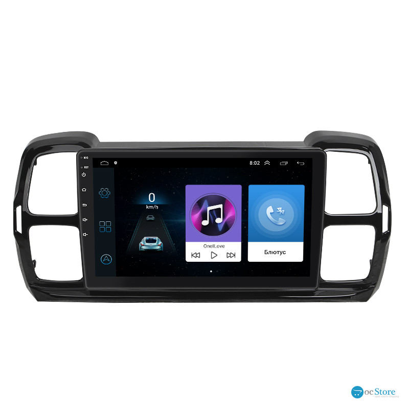 Штатная магнитола Lesko для Citroen C5 Aircross I 2018-н.в. экран 9" 1/16Gb Wi-Fi GPS Base