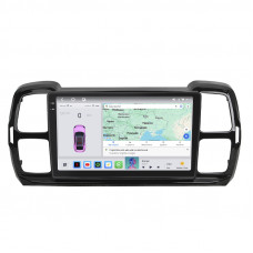 Штатная магнитола Lesko для Citroen C5 Aircross I 2018-н.в. экран 9" 4/64 QLED CarPlay 4G Wi-Fi GPS 360 Prime