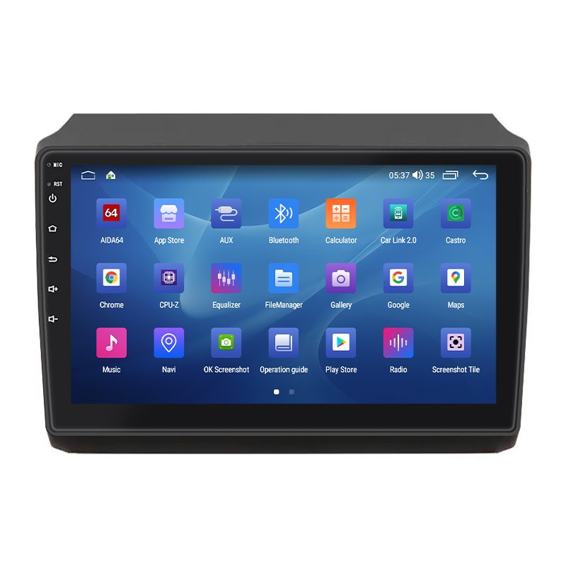 Штатная магнитола Lesko для Citroen Jumper II Рестайлинг 2011-н.в. экран 9" 2/32Gb CarPlay 4G Wi-Fi GPS Prime