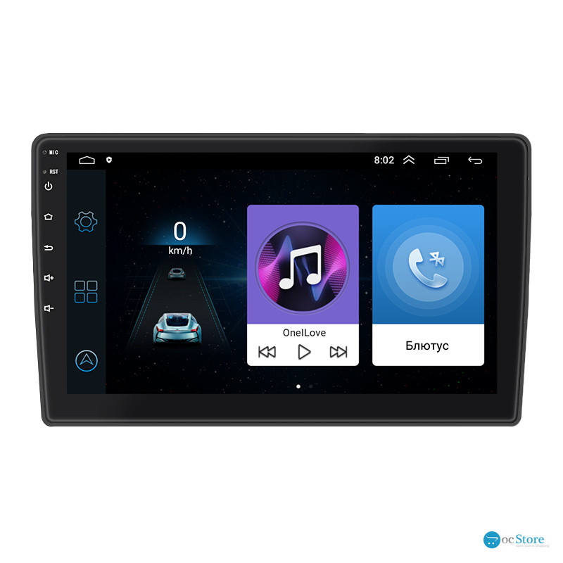 Штатная магнитола Lesko для Citroen Jumpy II Рестайлинг 2012-2016 экран 9" 1/16Gb Wi-Fi GPS Base