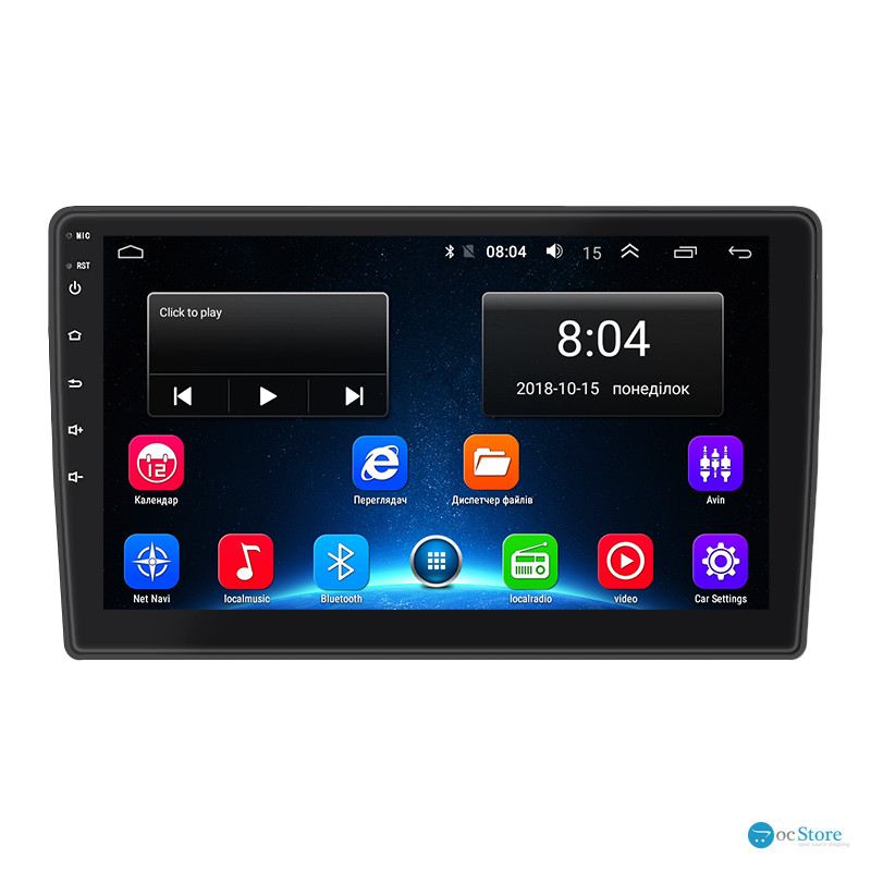 Штатная магнитола Lesko для Citroen Jumpy II Рестайлинг 2012-2016 экран 9" 2/32Gb Wi-Fi GPS Base