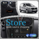 Штатная магнитола Lesko для Dacia Dokker I 2012-2017 экран 9" 2/32Gb Wi-Fi GPS Base
