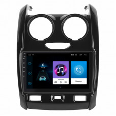 Штатная магнитола Lesko для Dacia Duster II 2017-2021 экран 9" 1/16Gb Wi-Fi GPS Base