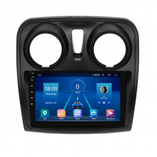 Штатная магнитола Lesko для Dacia Lodgy  2012-2017 экран 9" 6/128Gb 4G Wi-Fi GPS Top