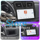Штатная магнитола Lesko для Dacia Logan II 2012-2016 экран 9" 4/64 QLED CarPlay 4G Wi-Fi GPS 360 Prime