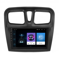 Штатная магнитола Lesko для Dacia Logan II Рестайлинг 2016-2020 экран 9" 1/16Gb Wi-Fi GPS Base