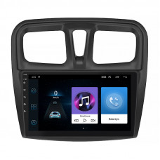 Штатная магнитола Lesko для Dacia Sandero II ver 3 2012-2016 экран 10" 1/16Gb Wi-Fi GPS Base