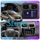 Штатная магнитола Lesko для Dacia Sandero II Рестайлинг ver 3 2016-2020 экран 10" 4/32Gb 4G Wi-Fi GPS Top