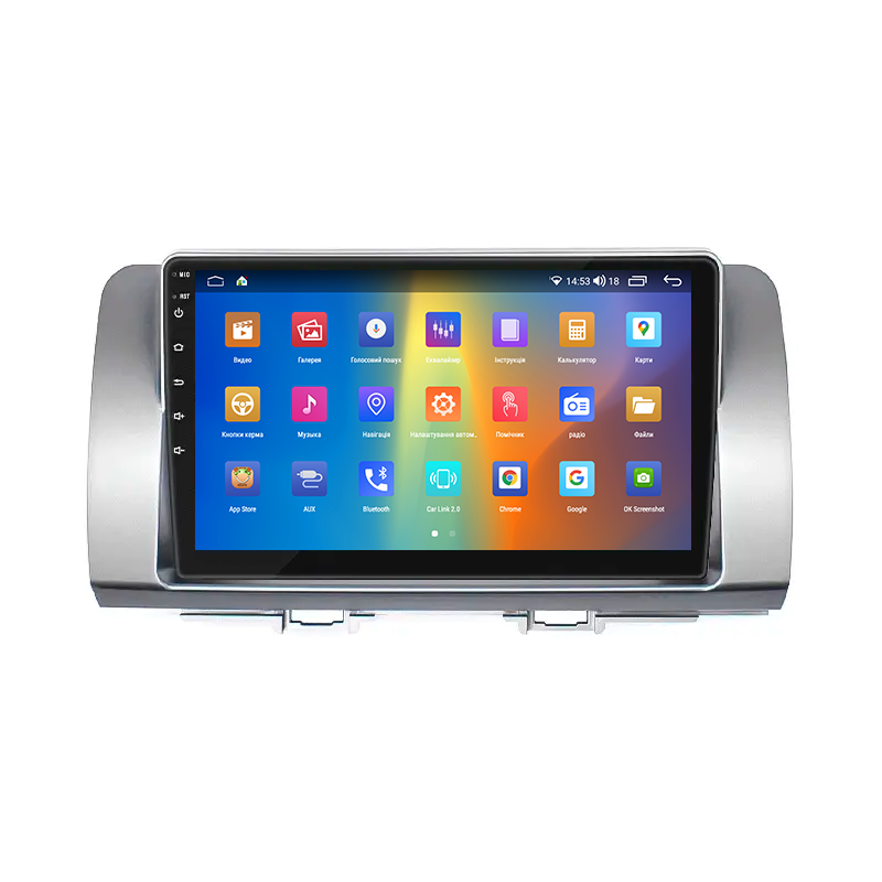 Штатная магнитола Lesko для Daihatsu Materia  2006-2013 экран 9" 2/32Gb CarPlay 4G Wi-Fi GPS Prime