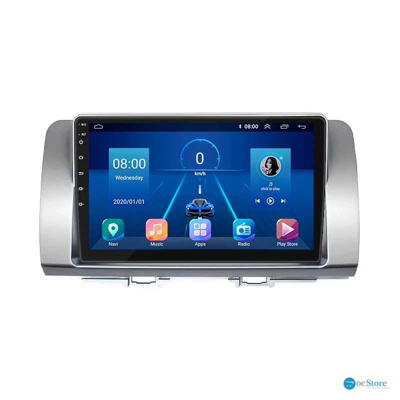 Штатная магнитола Lesko для Daihatsu Materia  2006-2013 экран 9" 2/32Gb 4G Wi-Fi GPS Top
