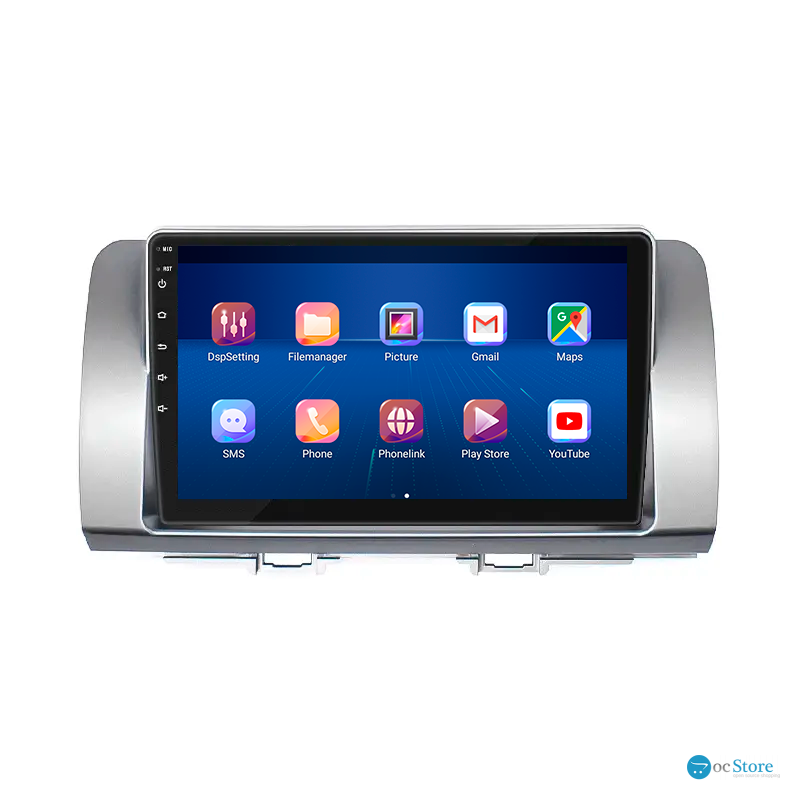 Штатная магнитола Lesko для Daihatsu Materia  2006-2013 экран 9" 6/128Gb 4G Wi-Fi GPS Top