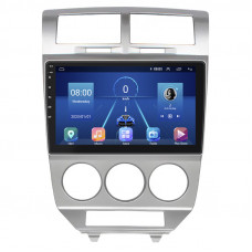 Штатная магнитола Lesko для Dodge Caliber I 2006-2009 экран 10" 4/64Gb 4G Wi-Fi GPS Top