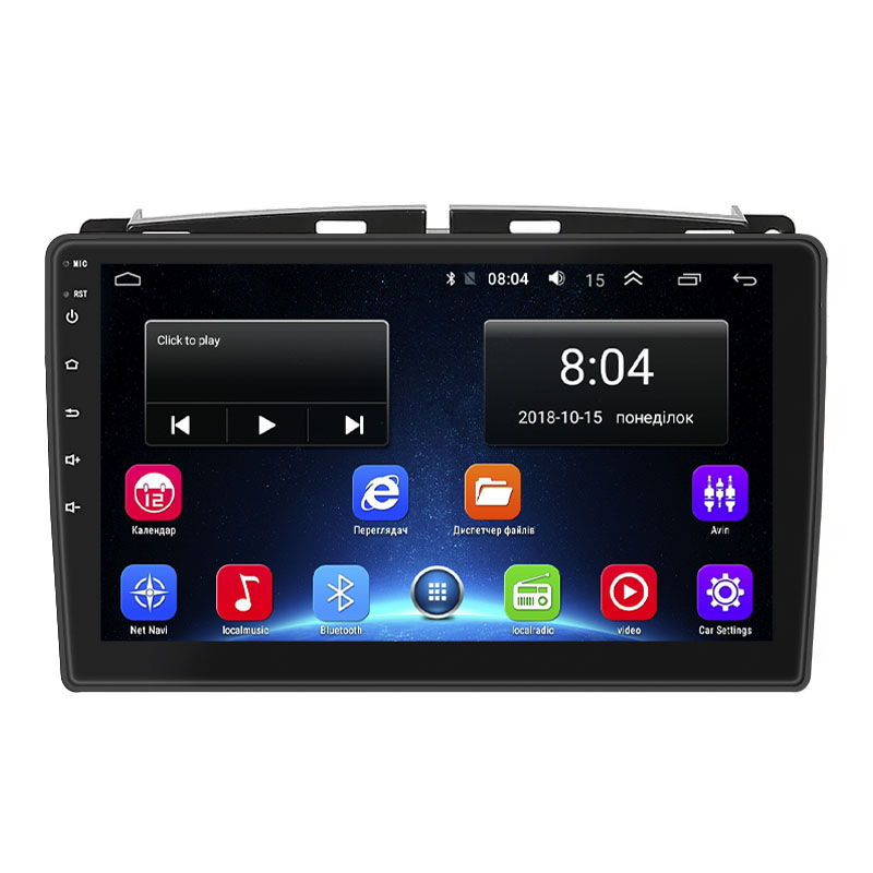 Штатная магнитола Lesko для Fiat 500 II Рестайлинг 2015-н.в. экран 9" 2/32Gb Wi-Fi GPS Base