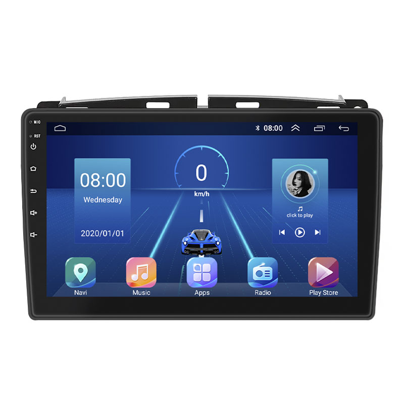 Штатная магнитола Lesko для Fiat 500 II Рестайлинг 2015-н.в. экран 9" 4/64Gb 4G Wi-Fi GPS Top