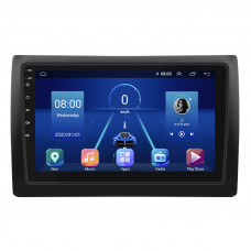 Штатная магнитола Lesko для Fiat Stilo  2001-2007 экран 9" 4/64Gb 4G Wi-Fi GPS Top