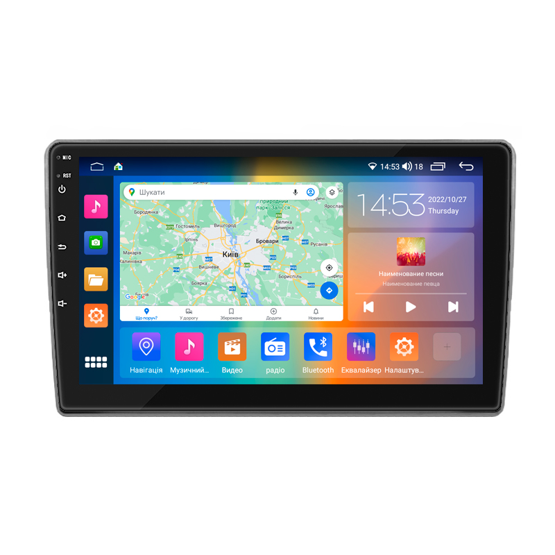 Штатная магнитола Lesko для Ford C-MAX I 2003-2007 экран 9" 2/32Gb CarPlay 4G Wi-Fi GPS Prime