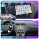 Штатная магнитола Lesko для Ford C-MAX I 2003-2007 экран 9" 4/64 QLED CarPlay 4G Wi-Fi GPS 360 Prime