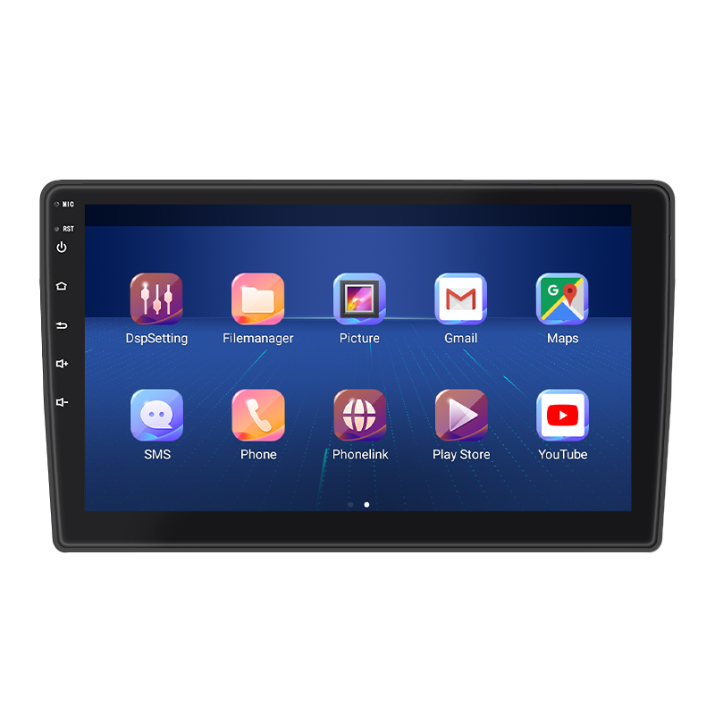 Штатная магнитола Lesko для Ford C-MAX I Рестайлинг 2007-2010 экран 9" 6/128Gb 4G Wi-Fi GPS Top