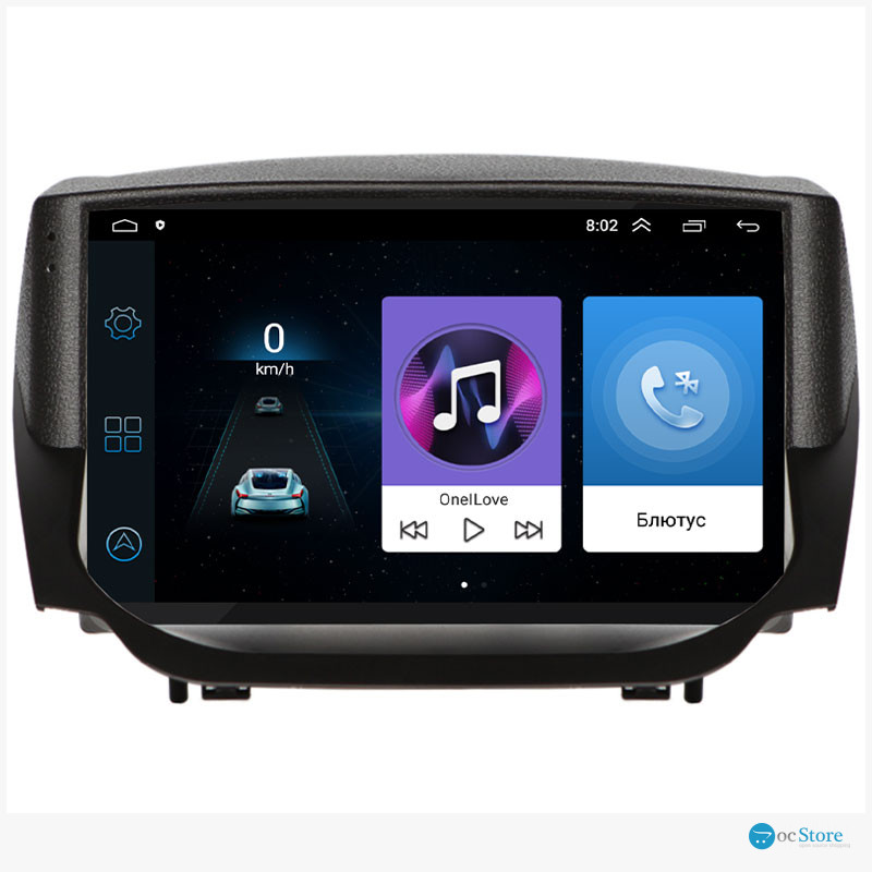 Штатная магнитола Lesko для Ford EcoSport I 2014-2018 экран 9" 1/16Gb Wi-Fi GPS Base