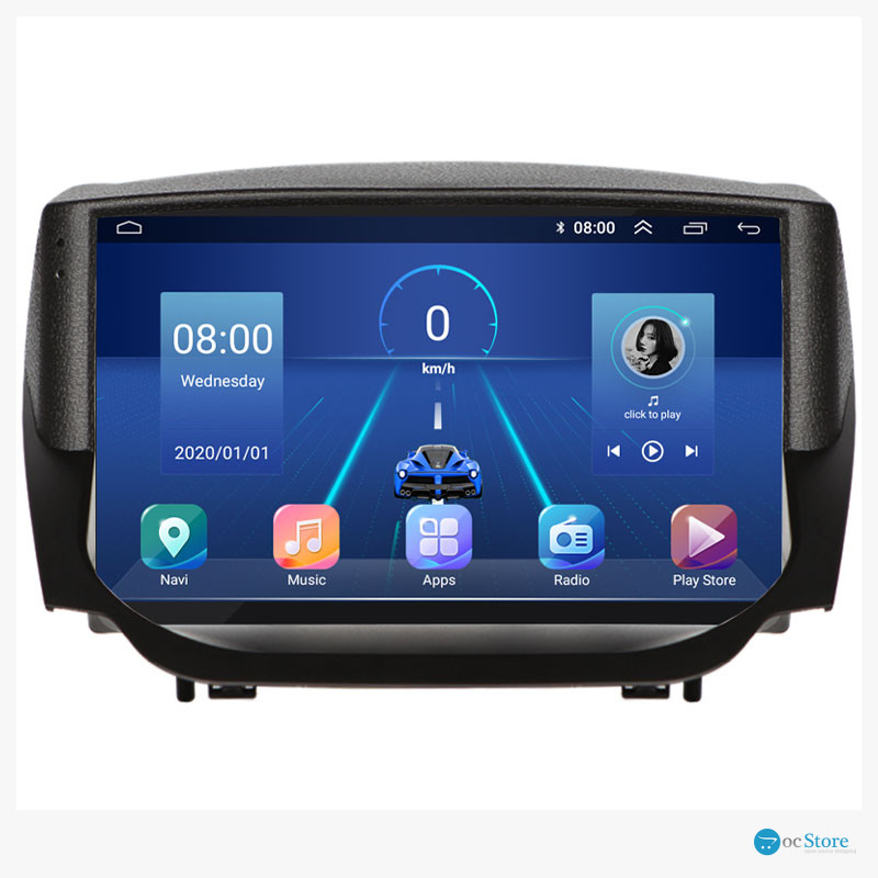 Штатная магнитола Lesko для Ford EcoSport I 2014-2018 экран 9" 2/32Gb Wi-Fi GPS Base