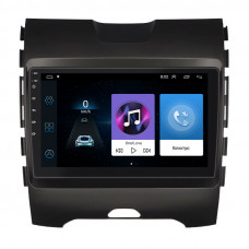Штатная магнитола Lesko для Ford Edge II 2015-2018 экран 9" 1/16Gb Wi-Fi GPS Base
