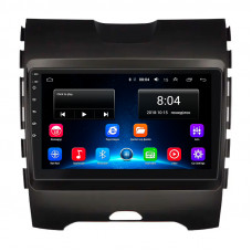 Штатная магнитола Lesko для Ford Edge II 2015-2018 экран 9" 2/32Gb Wi-Fi GPS Base