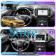 Штатная магнитола Lesko для Ford Edge II 2015-2018 экран 9" 4/64 QLED CarPlay 4G Wi-Fi GPS 360 Prime