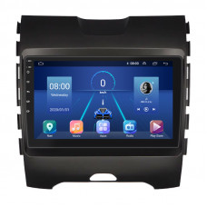 Штатная магнитола Lesko для Ford Edge II 2015-2018 экран 9" 2/32Gb 4G Wi-Fi GPS Top