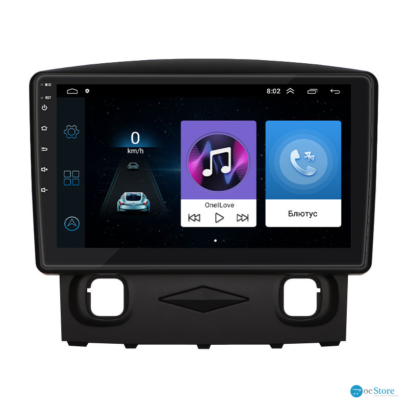 Штатная магнитола Lesko для Ford Escape II 2007-2012 экран 9" 1/16Gb Wi-Fi GPS Base