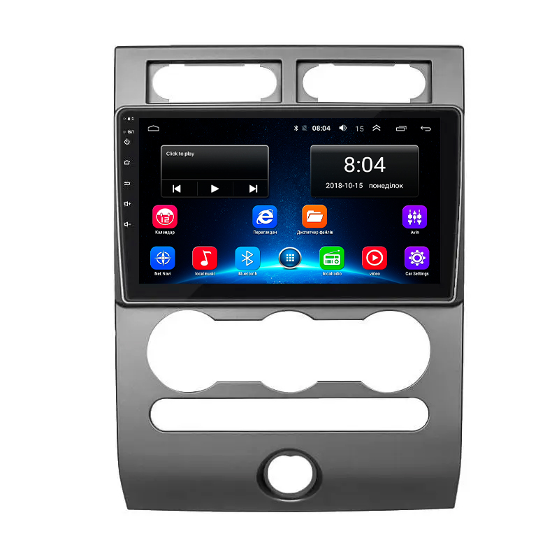 Штатная магнитола Lesko для Ford Expedition III 2006-2014 экран 9" 2/32Gb Wi-Fi GPS Base