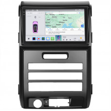 Штатная магнитола Lesko для Ford F-150 XII 2008-2014 экран 9" 4/64 QLED CarPlay 4G Wi-Fi GPS 360 Prime