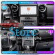 Штатная магнитола Lesko для Ford F-150 XII 2008-2014 экран 9" 4/64 QLED CarPlay 4G Wi-Fi GPS 360 Prime