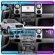 Штатная магнитола Lesko для Ford F-150 XII Auto AC 2008-2014 экран 9" 4/64 QLED CarPlay 4G Wi-Fi GPS 360 Prime