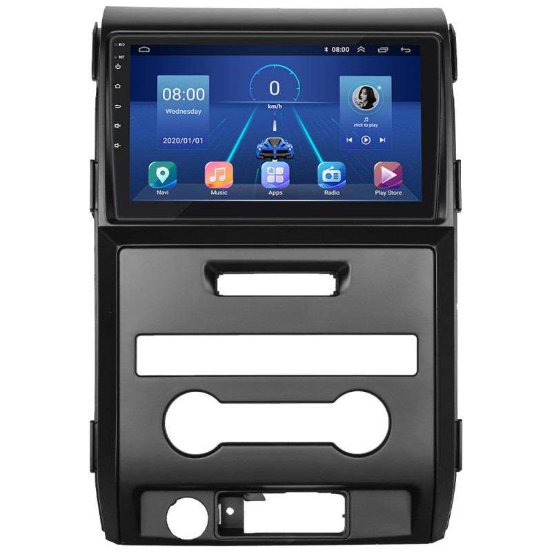 Штатная магнитола Lesko для Ford F-150 XII Auto AC 2008-2014 экран 9" 2/32Gb 4G Wi-Fi GPS Top