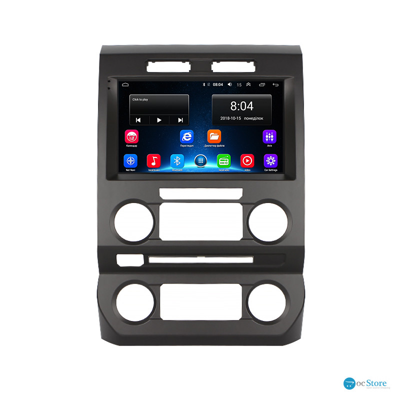 Штатная магнитола Lesko для Ford F-150 XIII 2014-2018 экран 9" 2/32Gb Wi-Fi GPS Base