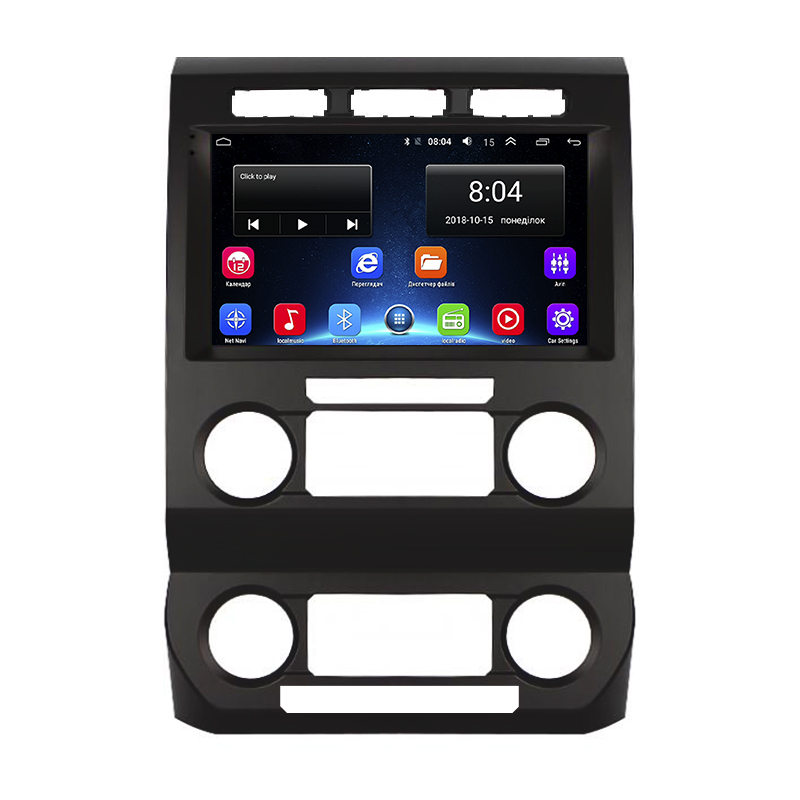 Штатная магнитола Lesko для Ford F-150 XIII type B 2014-2018 экран 9" 2/32Gb Wi-Fi GPS Base