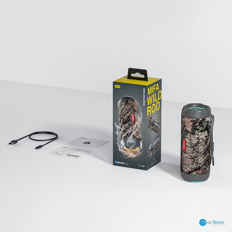Колонка Mifa WildRod camouflage 30 Вт IP67 Bluetooth 5.3