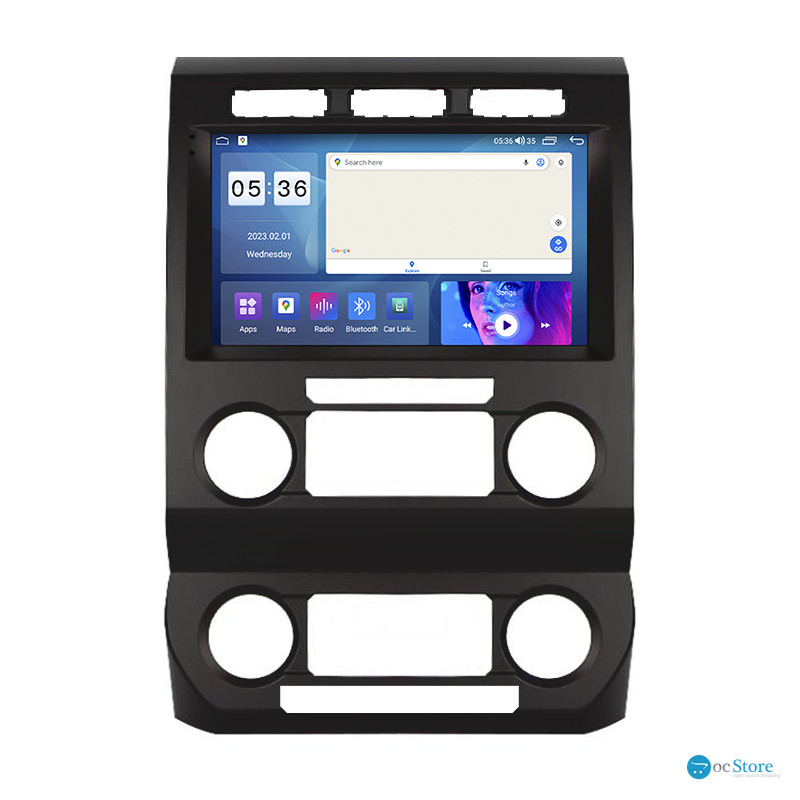 Штатная магнитола Lesko для Ford F-150 XIII type B 2014-2018 экран 9" 4/64Gb CarPlay 4G Wi-Fi GPS Prime