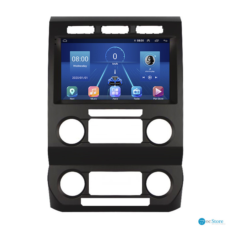 Штатная магнитола Lesko для Ford F-150 XIII type B 2014-2018 экран 9" 2/32Gb 4G Wi-Fi GPS Top