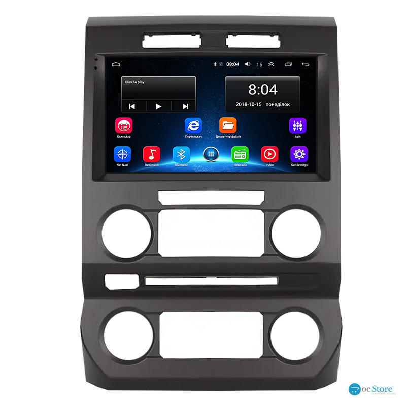 Штатная магнитола Lesko для Ford F-150 XIII Рестайлинг 2017-2020 экран 9" 2/32Gb Wi-Fi GPS Base