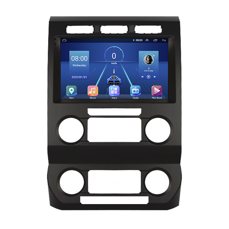 Штатная магнитола Lesko для Ford F-150 XIII Рестайлинг type B 2017-2020 экран 9" 2/32Gb 4G Wi-Fi GPS Top