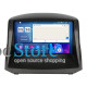 Штатная магнитола Lesko для Ford Fiesta Mk6 2008-2013 экран 9" 2/32Gb CarPlay 4G Wi-Fi GPS Prime