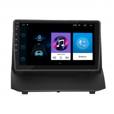 Штатная магнитола Lesko для Ford Fiesta Mk6 Рестайлинг 2012-2019 экран 9" 1/16Gb Wi-Fi GPS Base