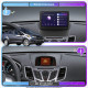 Штатная магнитола Lesko для Ford Fiesta Mk6 Рестайлинг 2012-2019 экран 9" 4/64Gb CarPlay 4G Wi-Fi GPS Prime
