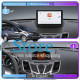 Штатная магнитола Lesko для Ford Fiesta Mk6 Рестайлинг 2012-2019 экран 9" 4/64 QLED CarPlay 4G Wi-Fi GPS 360 Prime