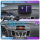 Штатная магнитола Lesko для Ford Fiesta Mk6 Рестайлинг 2012-2019 экран 9" 4/64Gb 4G Wi-Fi GPS Top